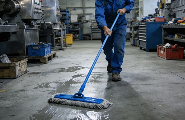 Reiniging en opslag van dweilen