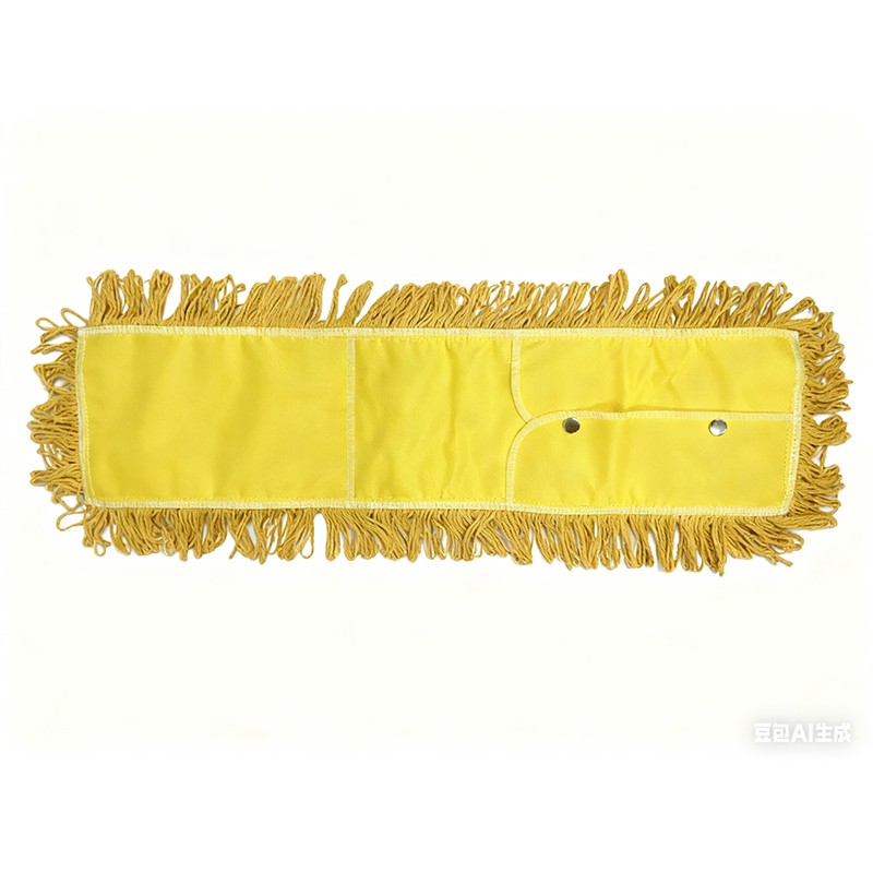 Blend katoen met knopen aan de achterkant en mop met luseinde. Navulling