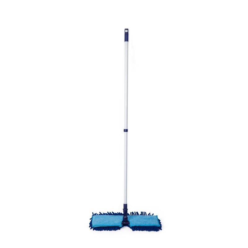 Dubbelzijdige microvezel-chenille-mop voor droog gebruik